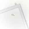 ZELLER planningsbord 60 x 40 cm magnetisch whiteboard met aluminium frame 11515