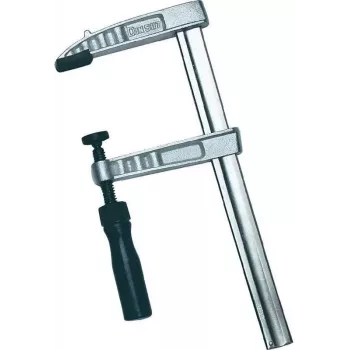Brüder Mannesmann industrie-lijmklem DIN 5117, 120 mm spanwijdte, 60 mm uitlading, smeedijzer, blauw 90425