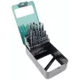 Brüder Mannesmann M54341 25-delige HSS-spiraalborenset, 1-13 mm in metalen koffer