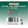 Brüder Mannesmann M54341 25-delige HSS-spiraalborenset, 1-13 mm in metalen koffer