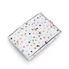 Zeller Dots opbergbox wit met stippen 25 x 35 x 20 cm 14475