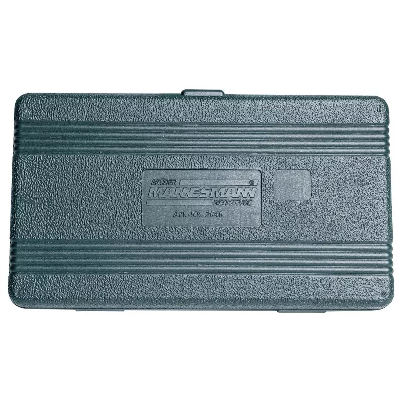 Brüder Mannesmann 46-delige 1/4-inch dopsleutelset, chroom-vanadiumstaal, metrisch, DIN/ISO 2040