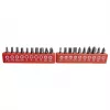 Brüder Mannesmann 45-delige 1/4-inch dopsleutel- en bitset M29044