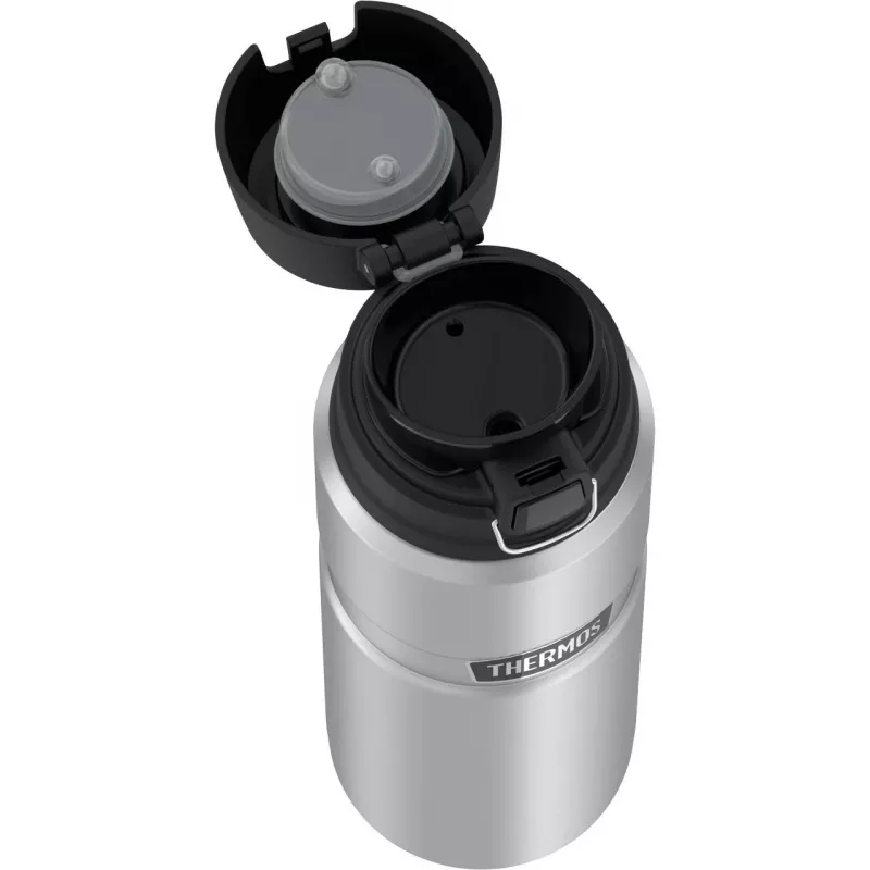 THERMOS Stainless King vacuüm geïsoleerde fles 700 ml zwart 4010233070