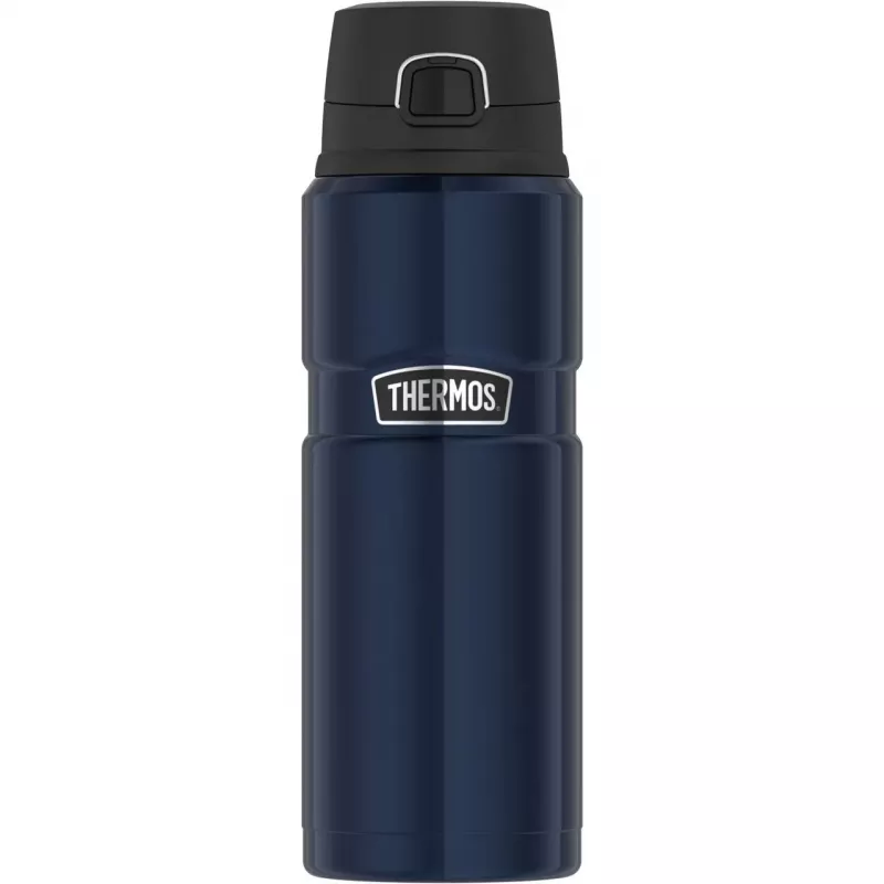 THERMOS Stainless King vacuüm geïsoleerde fles 700 ml zwart 4010233070