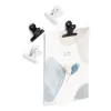 Zeller Magnetische clips zwart metaal 4,0 x 1 set (11264)