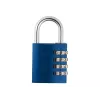 ABUS 488078 Massief messing slot met geharde stalen beugel, 45 mm behuizing, verschillend sluitend, 2 sleutels ABVS48807