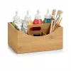 Zeller opbergbox naturel 25 x 18 x 12 cm bamboe 13336