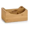 Zeller opbergbox naturel 25 x 18 x 12 cm bamboe 13336
