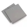 Zeller 14110 Vlies opbergbox, 30 L, 32 x 32 x 32 cm, grijs
