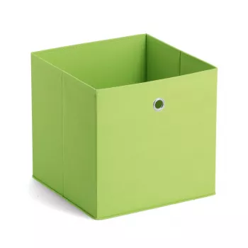 Zeller 14114 vlies opbergbox, 30 L, 32 x 32 x 32 cm, groen