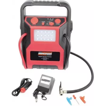 Brüder Mannesmann multifunctionele startbooster met luchtcompressor M01771