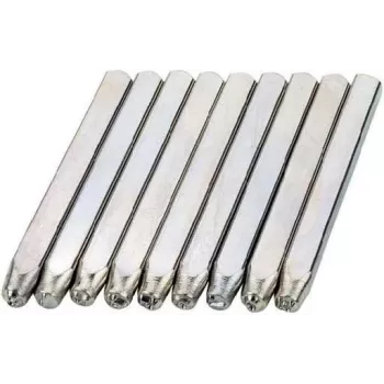 Brüder Mannesmann 9-delige cijferstempelset 3 mm (243-Z-3MM)
