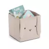 Zeller Rabbit opbergbox beige 28 x 28 x 28 cm (14492)