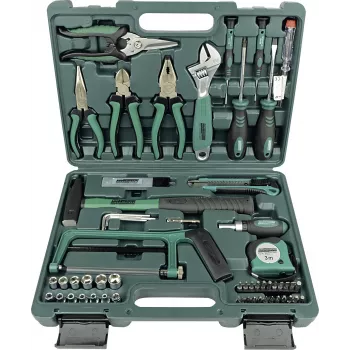 Brüder Mannesmann M29074 74-delige klussers handgereedschapset in koffer