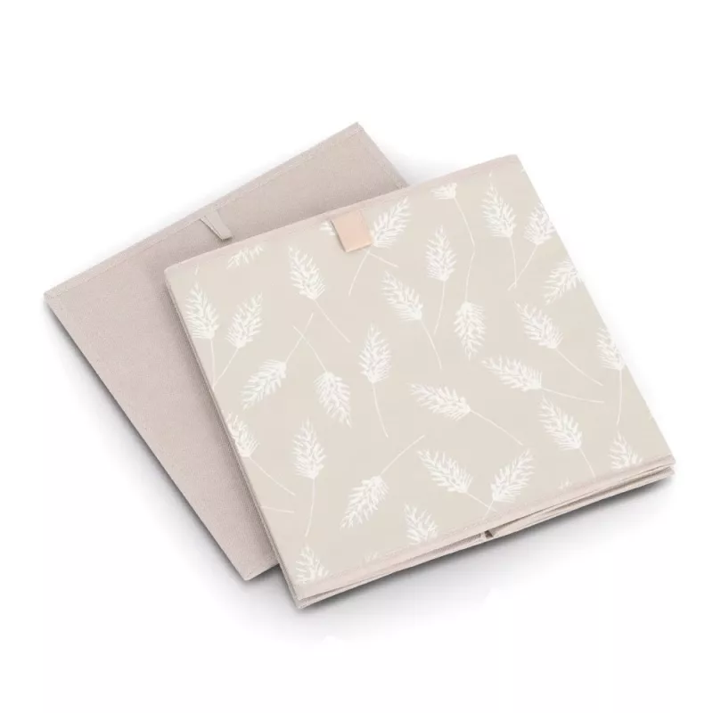Zeller Pampasgras opbergbox beige 32 x 32 x 32 cm 14538