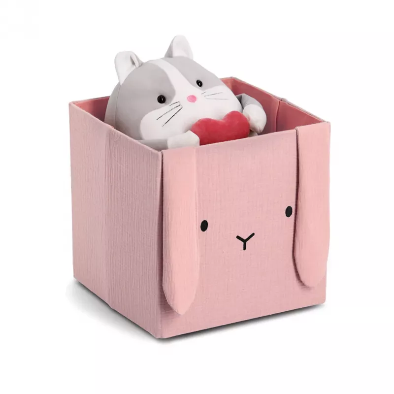 Zeller Hase opbergbox antiekroze 28 x 28 x 28 cm 14493