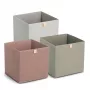 Zeller opbergbox grijs 32 x 32 x 32 cm (14539)