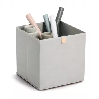 Zeller opbergbox grijs 32 x 32 x 32 cm (14539)