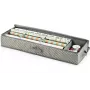 Zeller cadeaupapier-organizer grijs/wit 90 x 30 x 12 cm (14665)