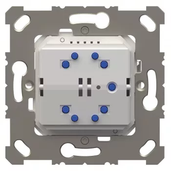 Theben 2/4-kanaals draadloze taster met temperatuursensor KNX PS 1 RF (4941625)