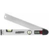 Brüder Mannesmann digitale hoekmeter met waterpas, 400 mm, LCD, 0-220°, 0,1° resolutie, aluminium (M81230)