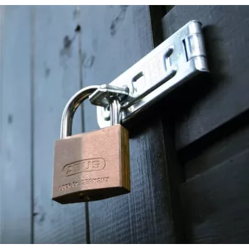 ABUS 85/60 messing hangslot 60 mm met 2 sleutels 806322
