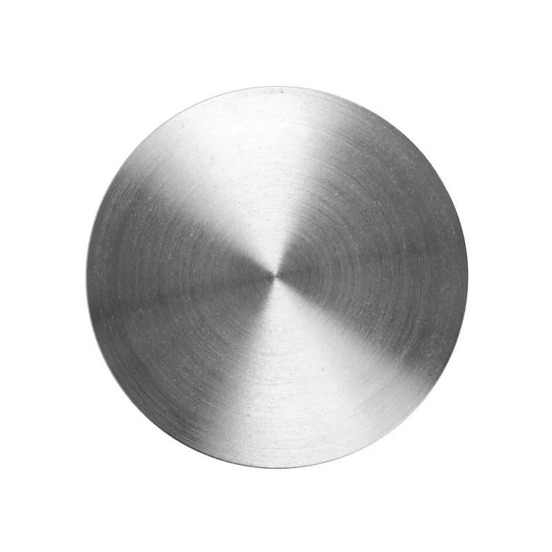 Zeller Present roestvrijstalen onderzetterset, zilver, 7 delen, 10 cm 27239