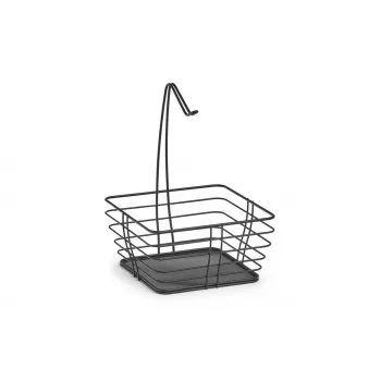 Zeller fruitmand zwart 36 x 26 cm (27420)