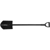 BRÜDER MANNESMANN M63120 metalen spade 1180 mm zwart voor het afsteken van gras en snijden van wortels