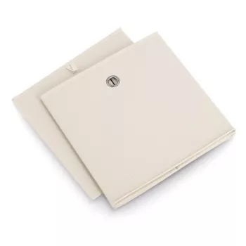 ZELLER opbergbox van vliesstof beige 27L opvouwbare kubus 14111