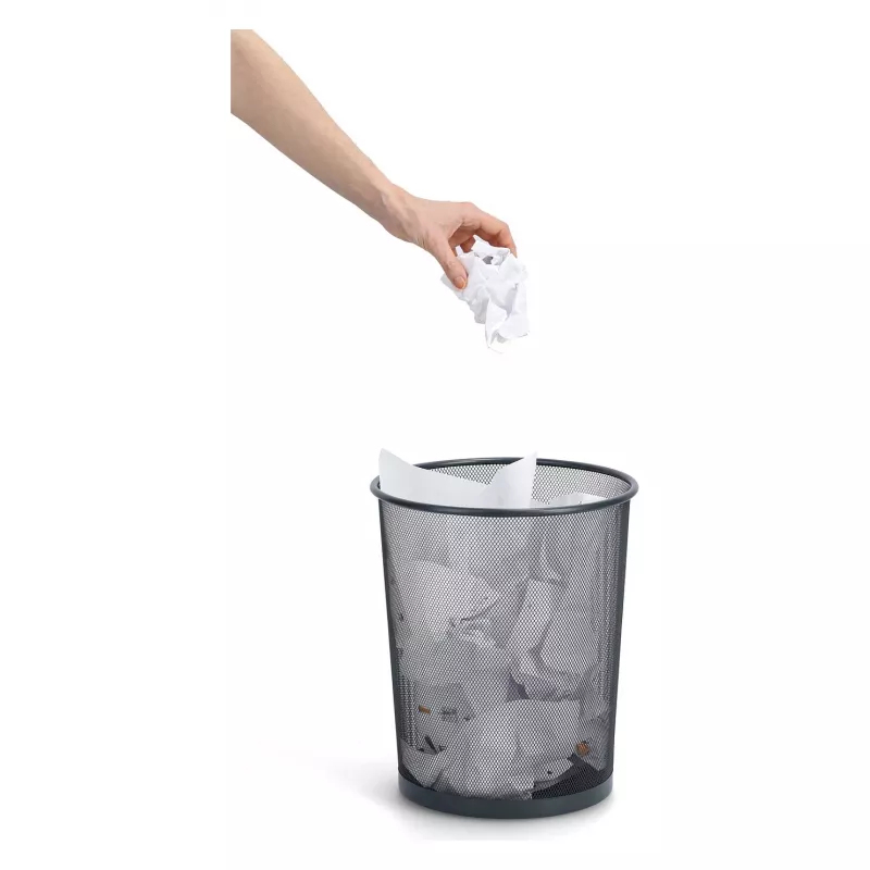 Zeller Meshline afvalbak 17,5 l antraciet (17741)