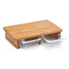 Zeller acaciahouten snijplank 40,5 x 26,5 cm naturel 25178