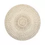 Zeller 6-delige goudkleurige placemat met uitsparingen | 45 x 30 cm | PVC 27003
