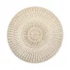 Zeller 6-delige goudkleurige placemat met uitsparingen | 45 x 30 cm | PVC 27003