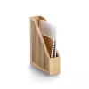 Zeller 15203 bamboe tijdschriftenhouder, bruin, DIN A4