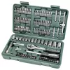 Brüder Mannesmann 130-delige metrische dopsleutelset 1/4 inch aandrijving in koffer 29166