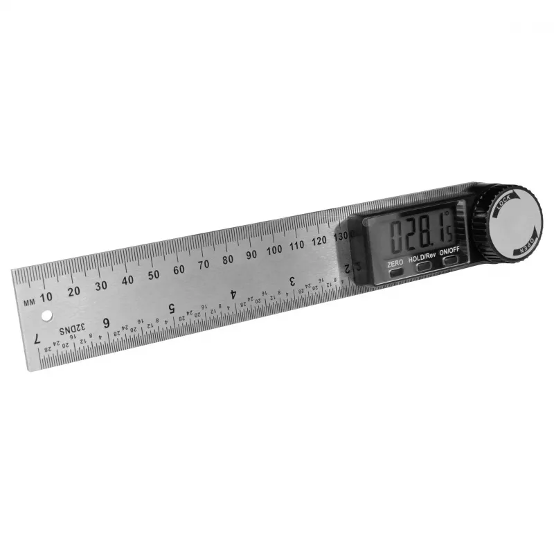 Brüder Mannesmann M81220 digitale hoekmeter 200 x 200 mm 360°