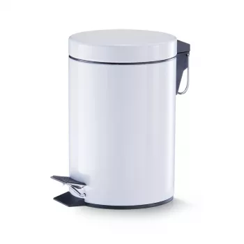 Zeller Pedaalemmer 3 L, wit (18208)