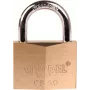 ABUS 40 mm massief messing slot met gehard stalen beugel - sleutel, 2 sleutels (238345)