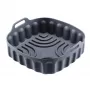 WESTMARK vierkante mini-bakvorm voor heteluchtfriteuses 18,5 x 18,5 cm siliconen antraciet 22012270