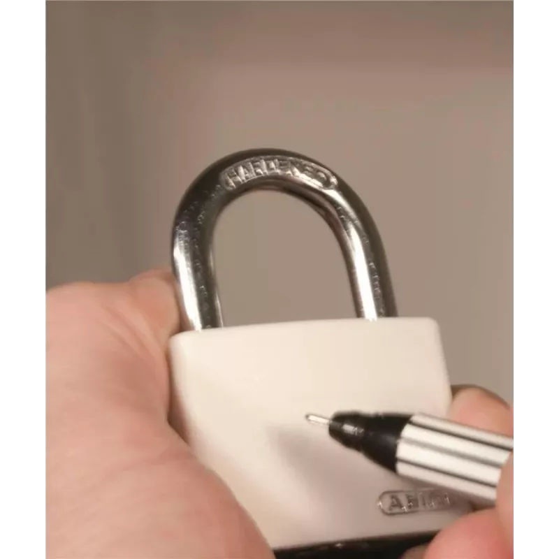 ABUS myLock T65AL/40 blauw aluminium hangslot met gehard stalen beugel 802829