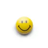Zeller Smiley magneet-set 6 stuks 3 cm geel 11204