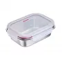 Westmark Rondo RVS levensmiddelenbewaarcontainer, 600 ml, zilver 23662270