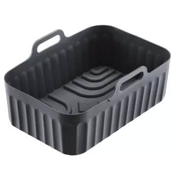 WESTMARK Heteluchtfriteuse-bakvorm Line 22022270 Silicone Ovaal 21,5 x 13,5 cm Zwart