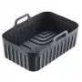 WESTMARK Heteluchtfriteuse-bakvorm Line 22022270 Silicone Ovaal 21,5 x 13,5 cm Zwart
