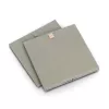 Zeller Khaki Stof-opbergbox 32x32x32 cm opvouwbare kubus-organizer 14540