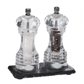 APS natuurleisteenplaat/onderzetter (B)150 x (D)80 mm materiaaldikte 6-9 mm, meubelvriendelijke voetjes aan de - 1 stuk (971)