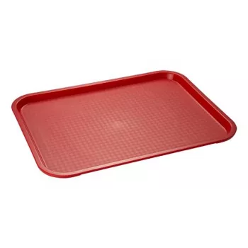 APS fastfoodblad 450 x 355 mm rood polypropyleen