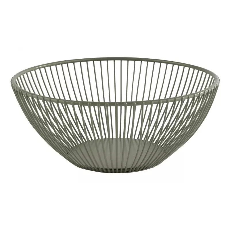 APS SVART ronde brood- en fruitmand, 200 mm, groen metaal 30471